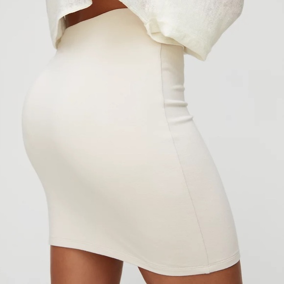 NWT Wilfred Free Finely Skirt Dusty Pearl - Picture 3 of 4